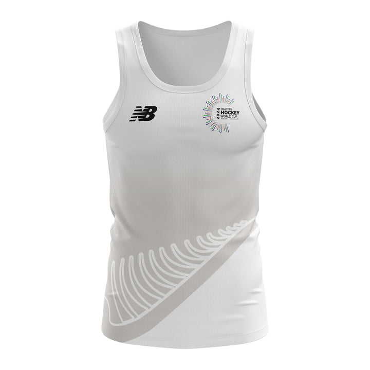 Masters World Cup Ladies Sub Singlet - White