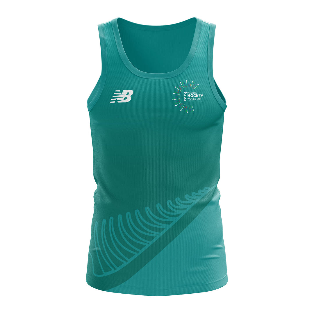 Masters World Cup Ladies Sub Singlet - Teal